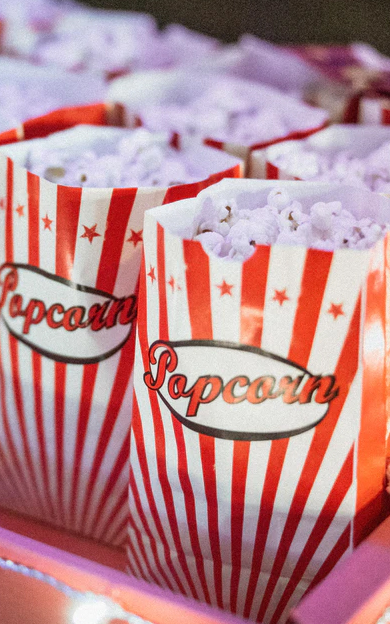 popcorn for cinema room