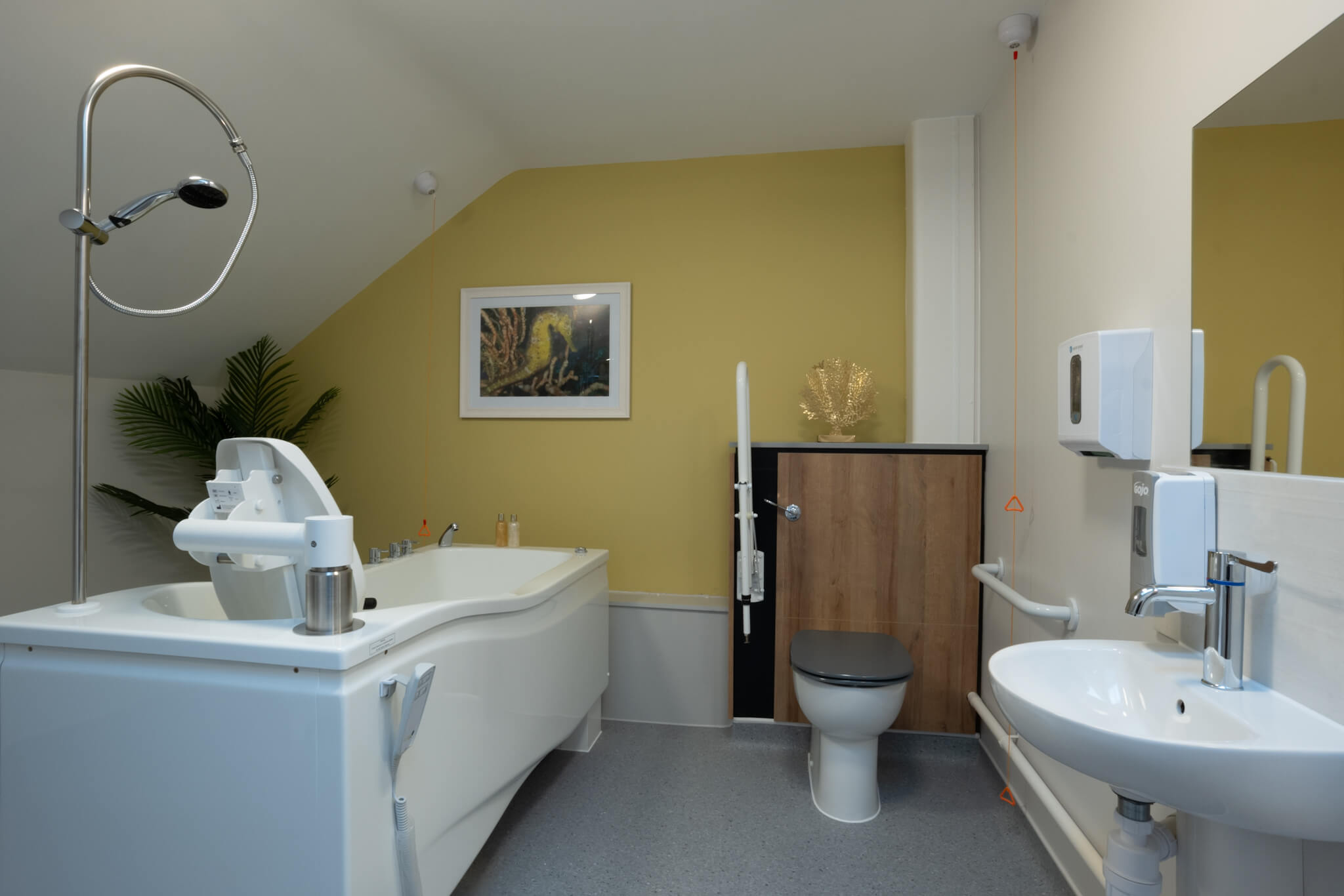 Bathroom Area in Rowan Park Care Home
