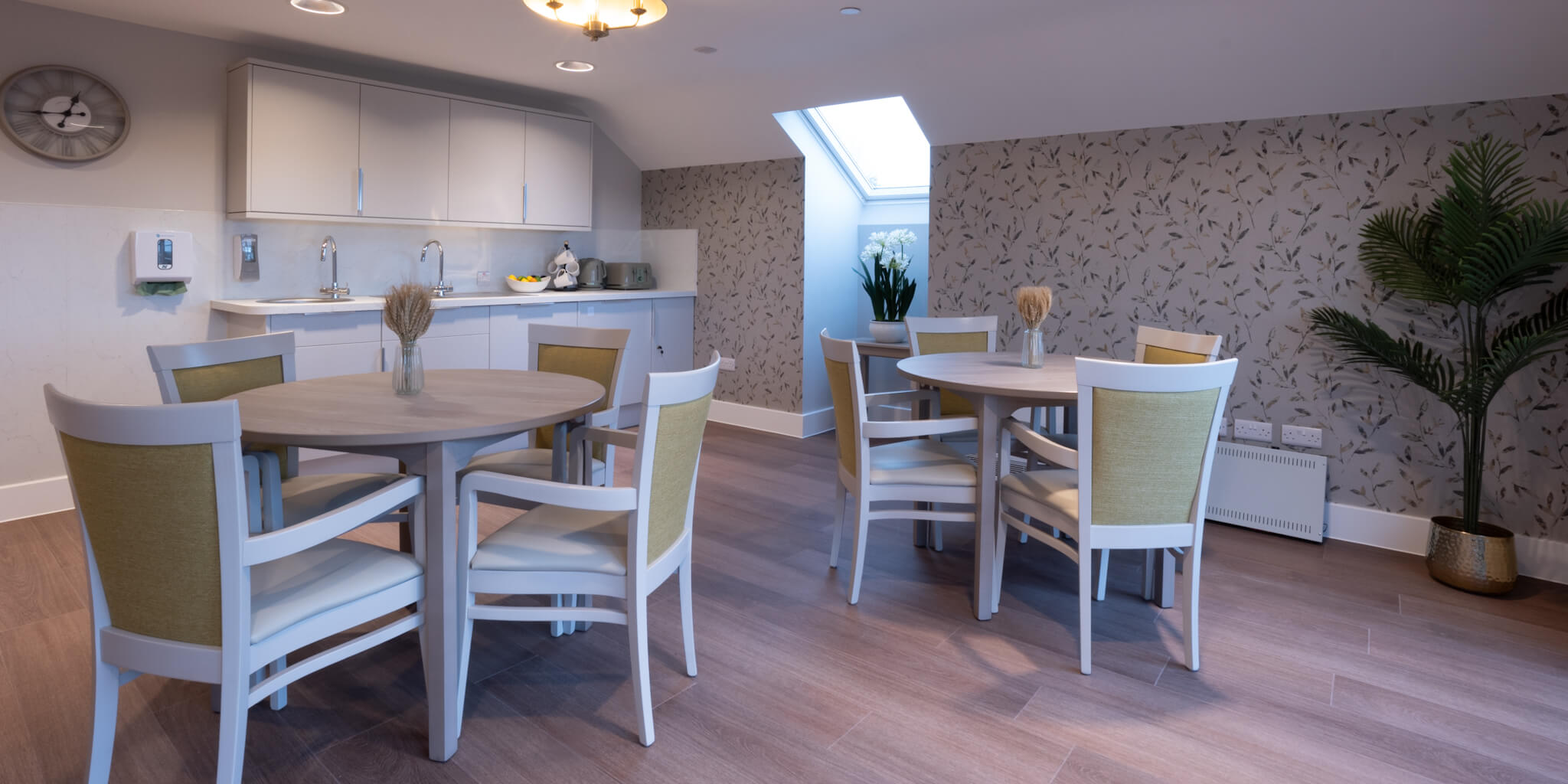 Dining Room for Mealtimes at Rowan Park Care Home