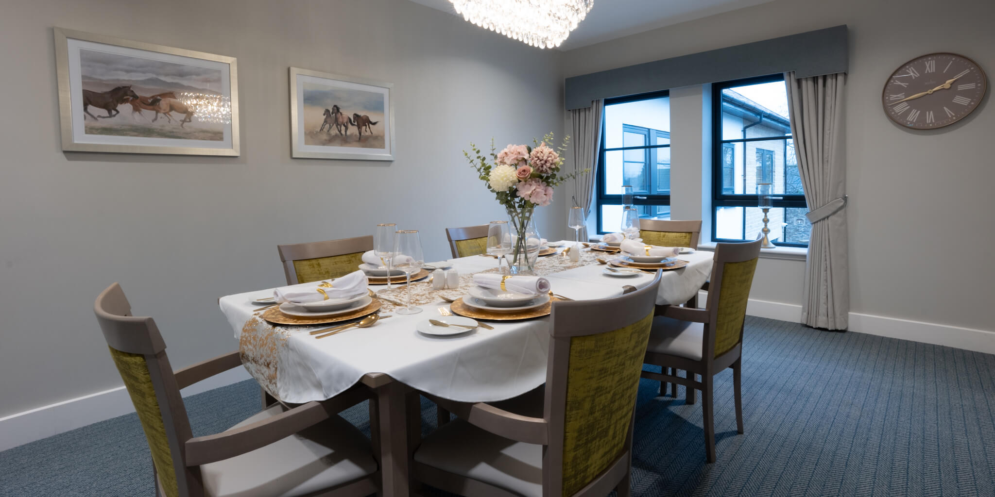 Our Private Dining Room at Rowan Park Care Home