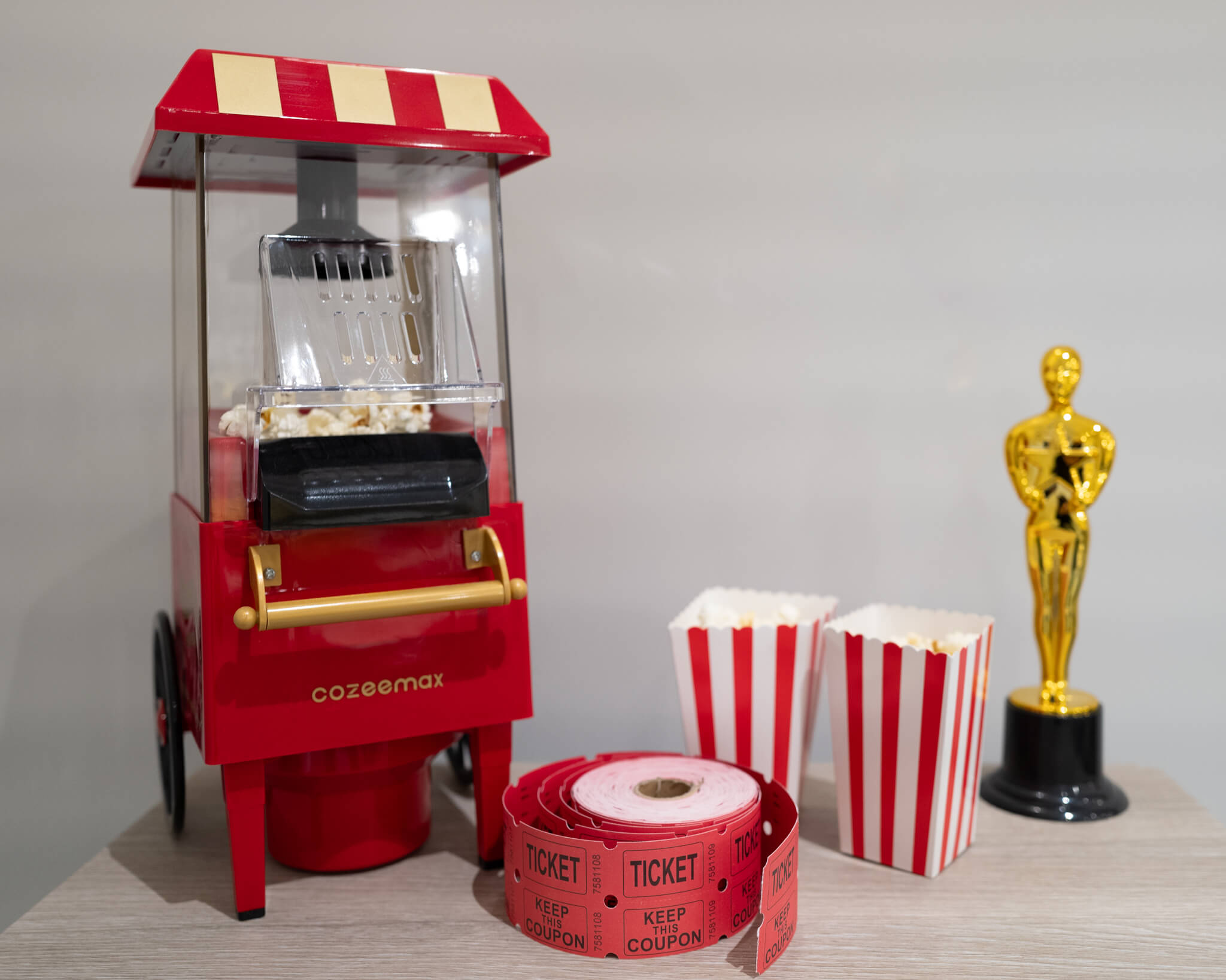 Refreshments for Cinema Room at Rowan Park Care Home