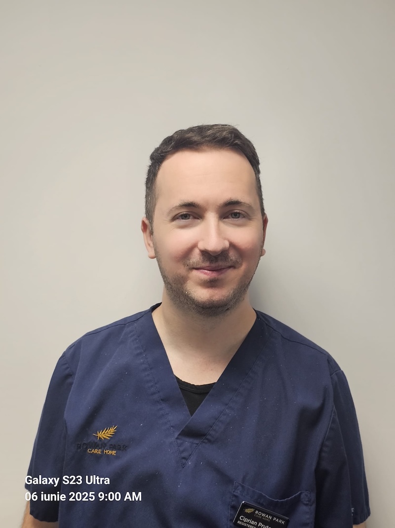 Ciprian one of our registered nurses