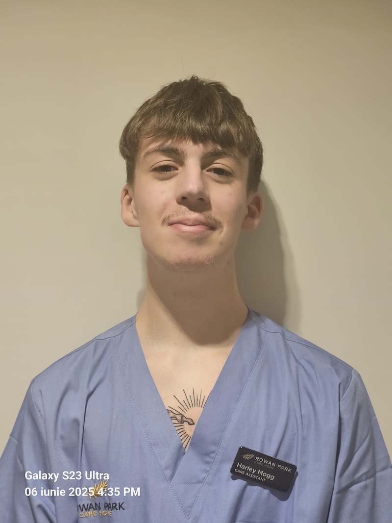 Harley one of our care assistants