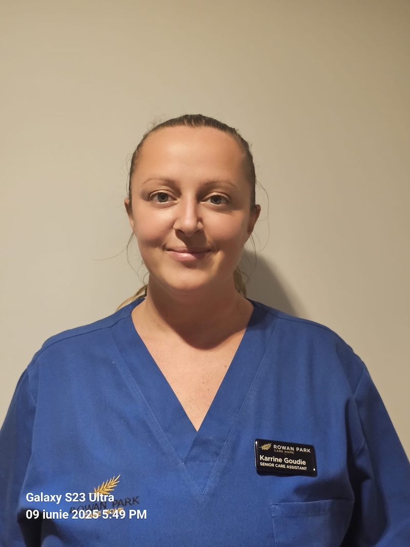 Karrine one of our senior care assistants