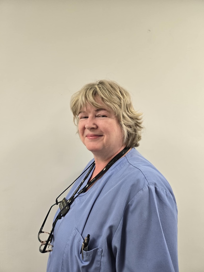 Kim one of our care assistants