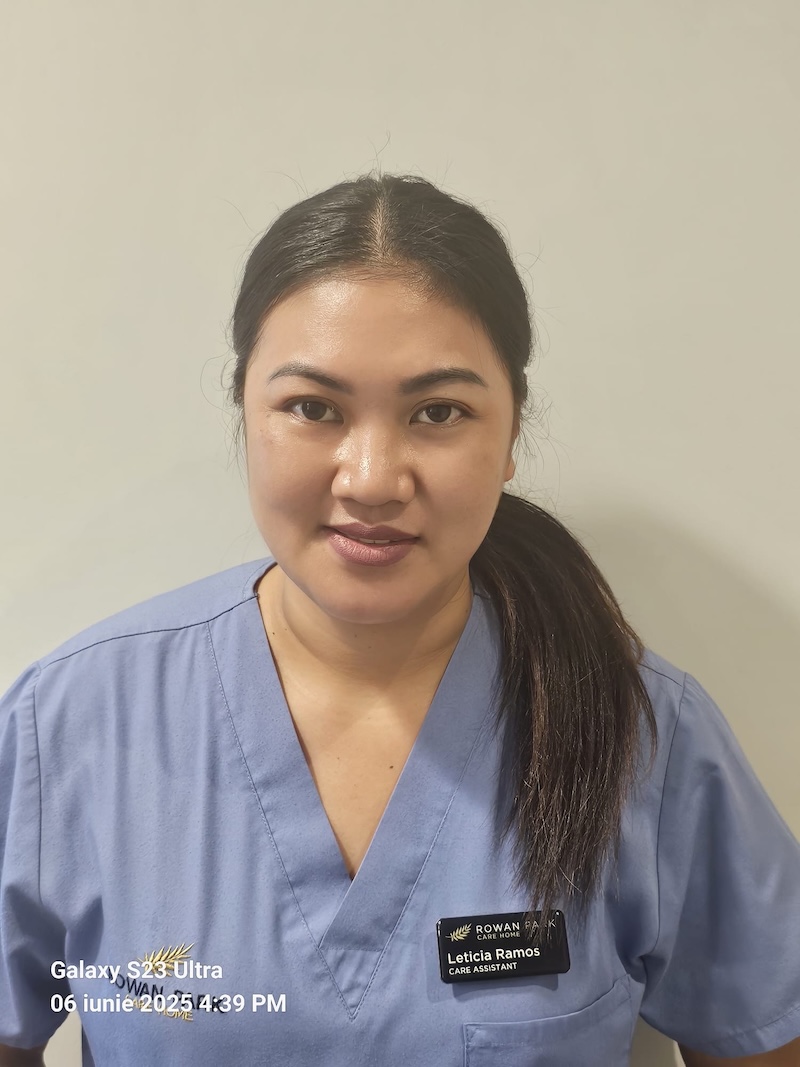 Leticia one of our care assistants