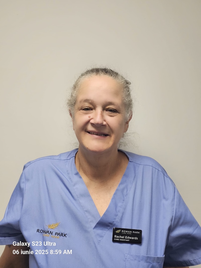 Rachel one of our care assistants