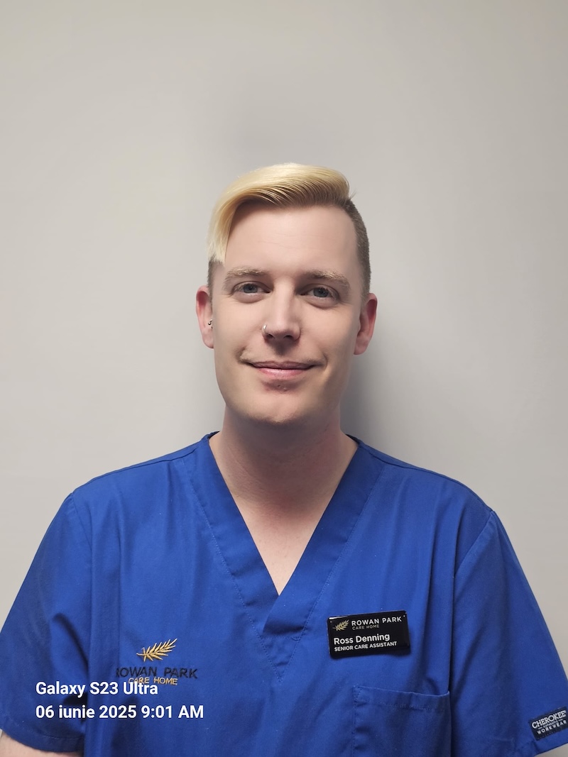 Ross one of our senior care assistants
