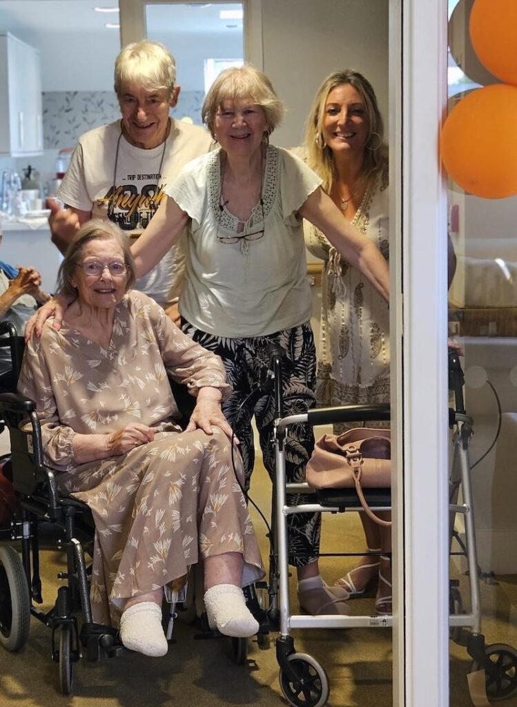 one of our residents and their loved ones
