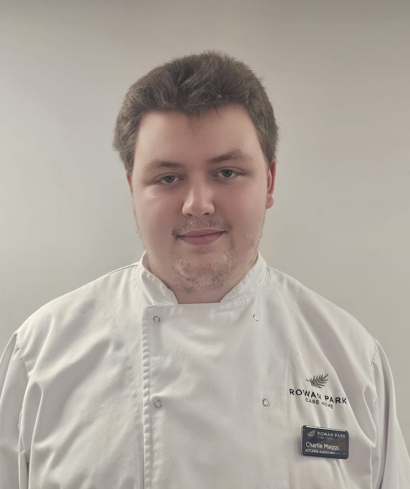 Charlie one of our kitchen assistants